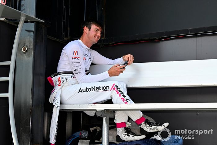 Kyle Kirkwood, Andretti Global Honda en la sombra