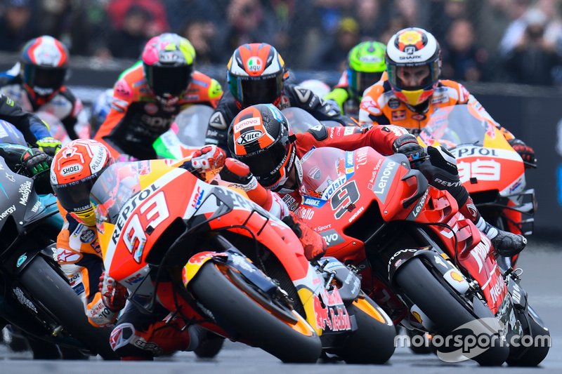 Marc Marquez, Repsol Honda Team, Danilo Petrucci, Ducati Team