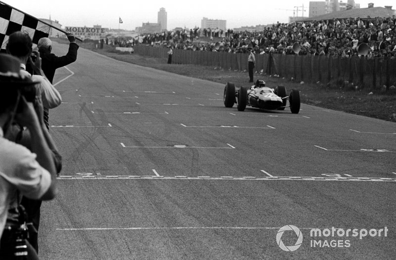 El ganador del GP de Holanda 1964: Jim Clark, Lotus 25