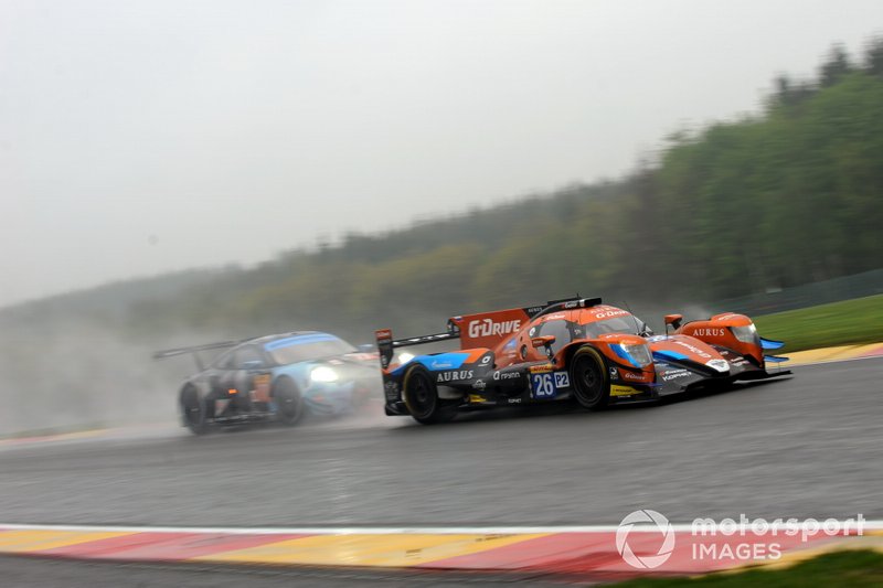 #26 G-Drive Racing Oreca 07: Roman Rusinov, Jean-Eric Vergne, Job Van Uitert