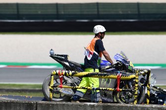 Valentino Rossi, Yamaha Factory Racing crash