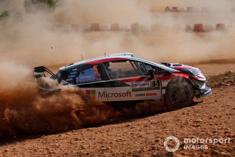 Kris Meeke, Sebastian Marshall, Toyota Gazoo Racing WRT Toyota Yaris WRC