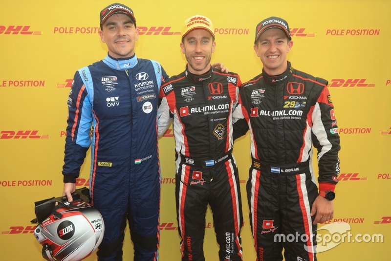 Polesitter Esteban Guerrieri, 2. Norbert Michelisz, 3. Néstor Girolami