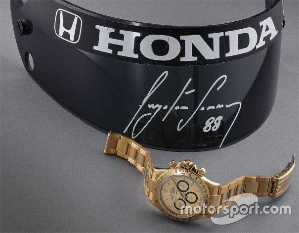 Rolex Daytona dado por Ayrton Senna a Angelo Parrilla