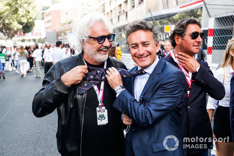 Alejandro Agag, CEO, Formula E, Flavio Briatore