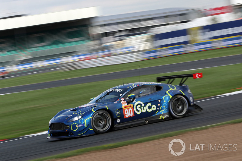 #90 TF Sport Aston Martin Vantage: Salih Yoluc, Jonny Adam, Charles Eastwood  