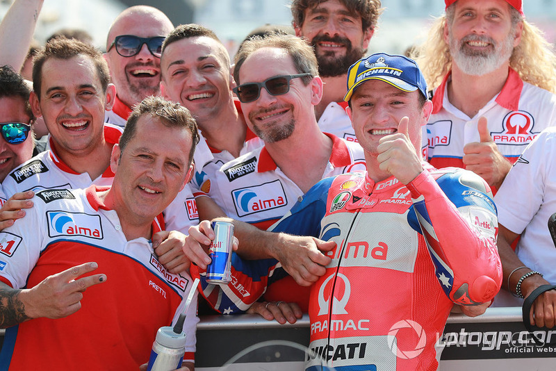 Second place Jack Miller, Pramac Racing