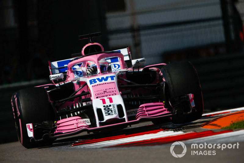 10 місце — Серхіо Перес, Force India. Умовний бал — 10,15