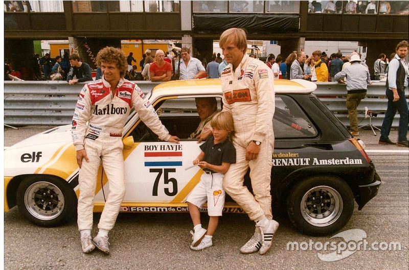 Michael Bleekemolen, Jan Lammers, Boy Hayje en een jonge Sebastiaan Bleekemolen