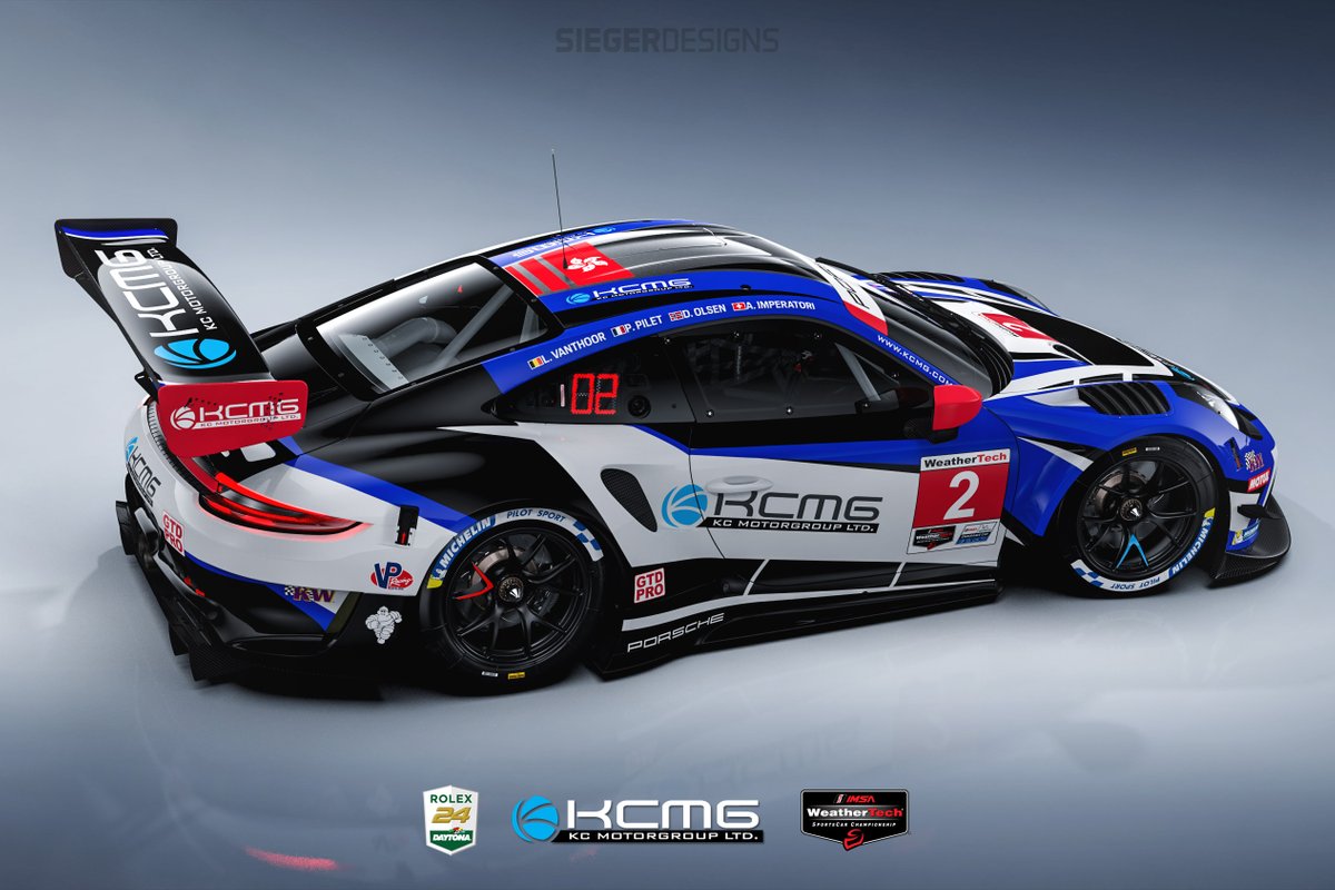 #2 KCMG Porsche 911 GT3 R: Patrick Pilet, Dennis Olsen, Laurens Vanthoor, Alexandre Imperatori