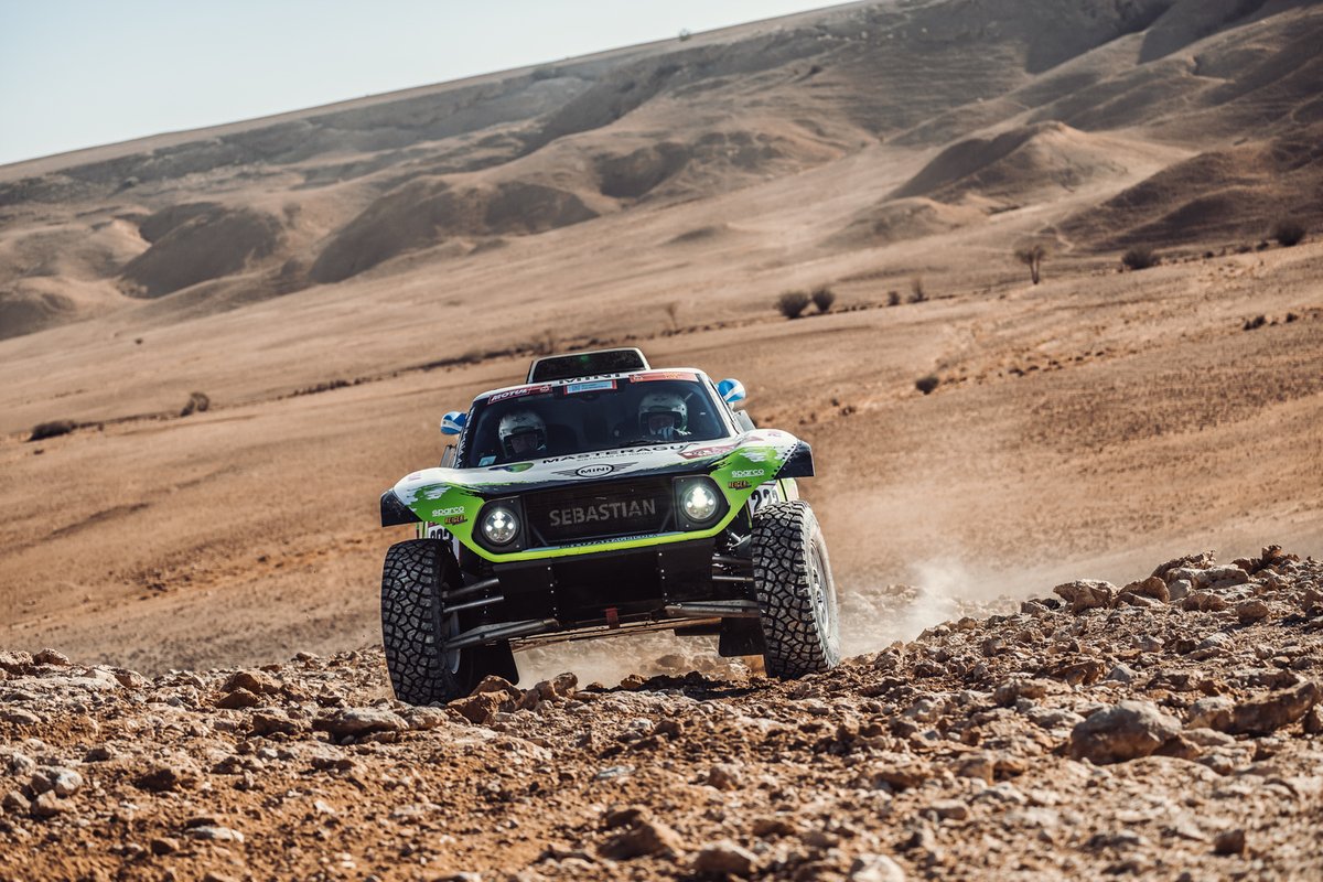 #223 X-Raid Mini John Cooper Works Rally Mini: Sebastian Halpern, Bernardo Graue