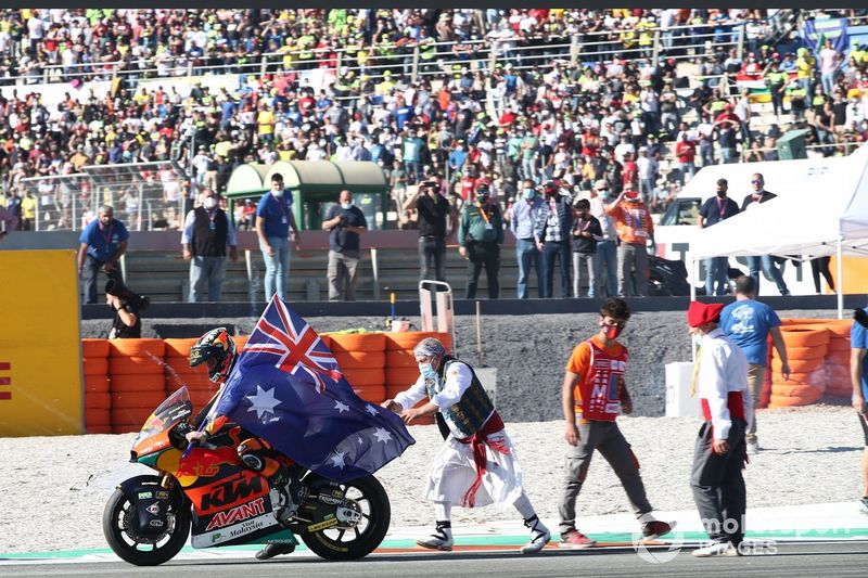 Campeón Mundial 2021 Remy Gardner, Red Bull KTM Ajo