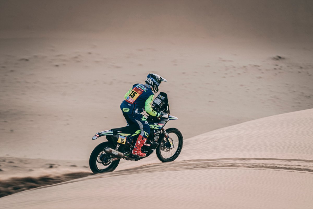 #15 Sherco TVS Rally Factory: Lorenzo Santolino