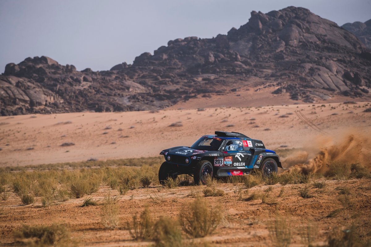 #203 X-Raid Orlen Team Mini: Jakub Przygonski, Timo Gottschalk