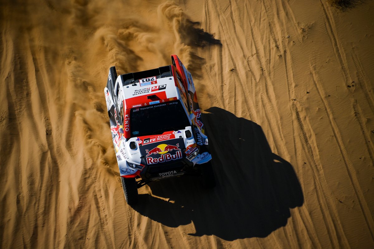 #201 Toyota Gazoo Racing Toyota: Nasser Al-Attiyah, Matthieu Baumel