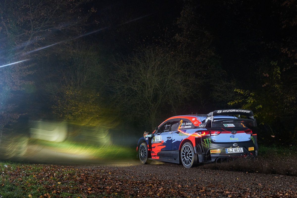Oliver Solberg, Elliott Edmondson, Hyundai 2C Competition Hyundai i20 Coupe WRC