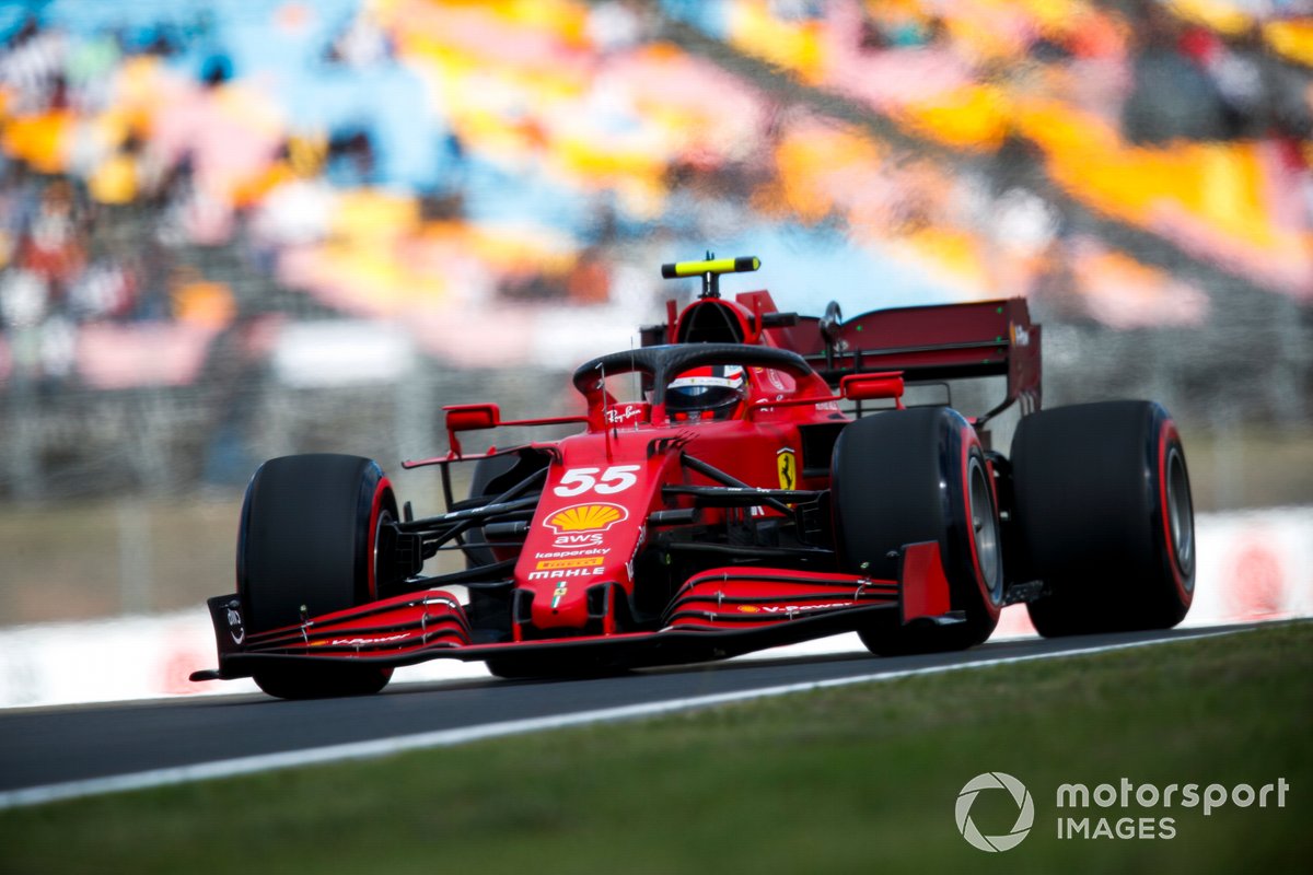 Carlos Sainz Jr., Ferrari SF21