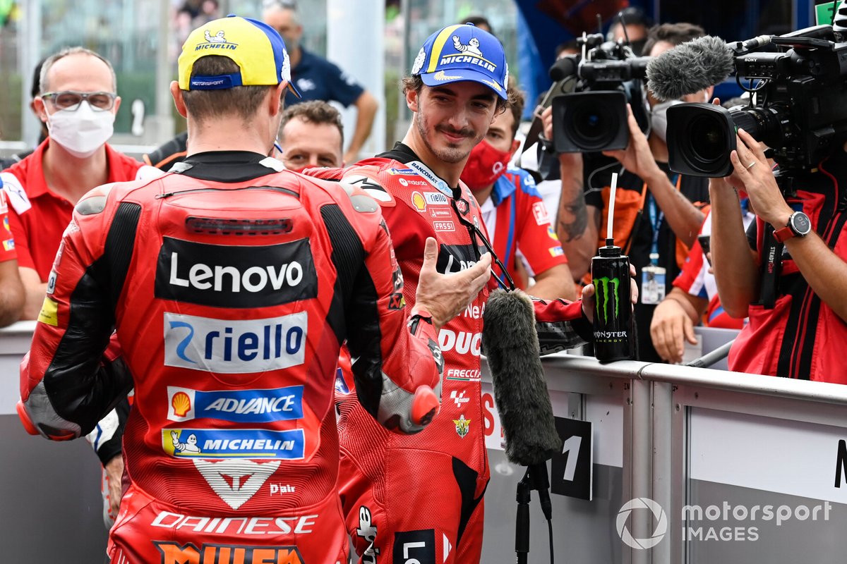 Jack Miller, Ducati Team, Francesco Bagnaia, Ducati Team