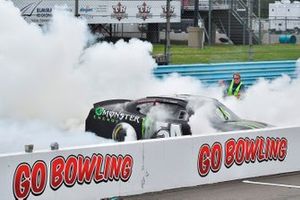 Race winner Ty Gibbs, Joe Gibbs Racing, Toyota Supra Monster Energy