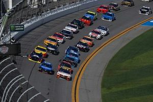 Ricky Stenhouse Jr., Roush Fenway Racing, Ford Mustang Fastenal, Matt DiBenedetto, Leavine Family Racing, Toyota Camry Procore