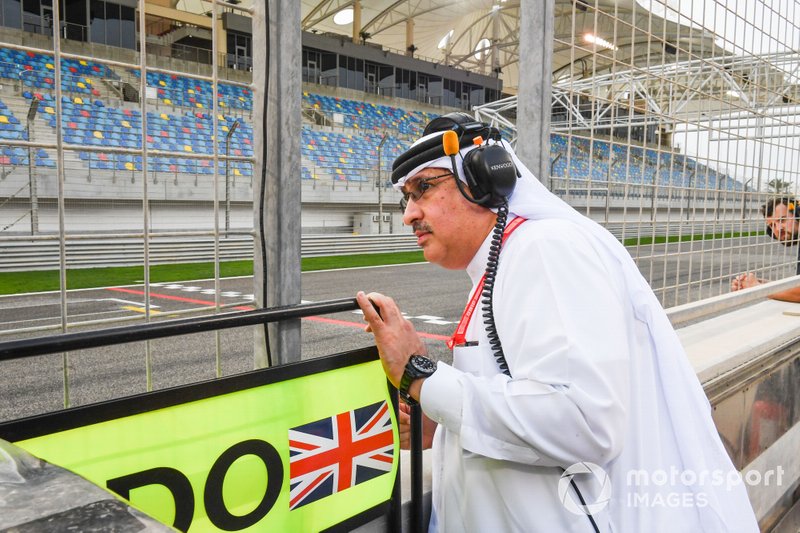 Sheikh Mohammed bin Essa Al Khalifa, CEO of the Bahrain Economic Development Board and McLaren Shareholder