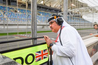 Sjeik Mohammed bin Essa Al Khalifa, CEO of the Bahrain Economic Development Board en aandeelhouder McLaren