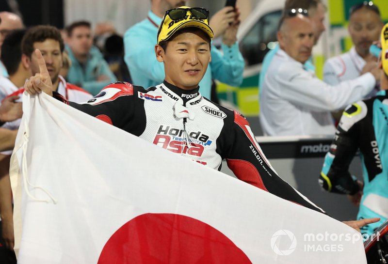 Race winner Kaito Toba, Honda Team Asia