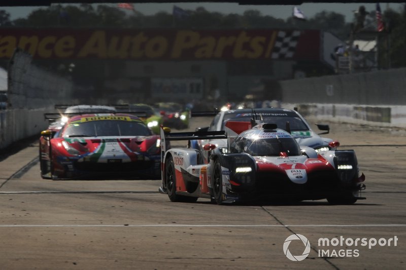 #7 Toyota Gazoo Racing Toyota TS050: Mike Conway, Jose Maria Lopez, Kamui Kobayashi