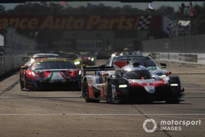 #7 Toyota Gazoo Racing Toyota TS050: Mike Conway, Jose Maria Lopez, Kamui Kobayashi 