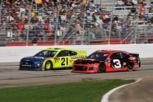 Paul Menard, Wood Brothers Racing, Ford Mustang Menards / MOEN and Austin Dillon, Richard Childress Racing, Chevrolet