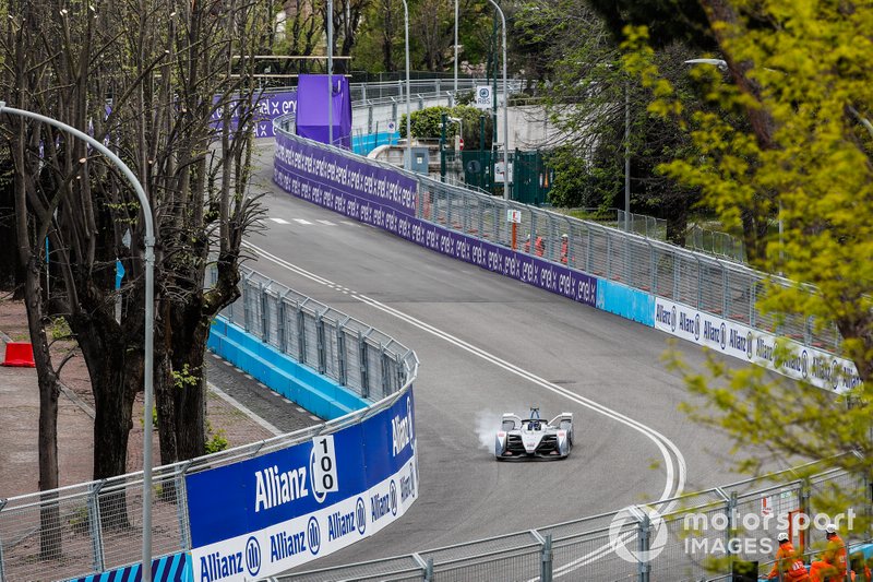 Felipe Massa, Venturi Formula E, Venturi VFE05 locks up
