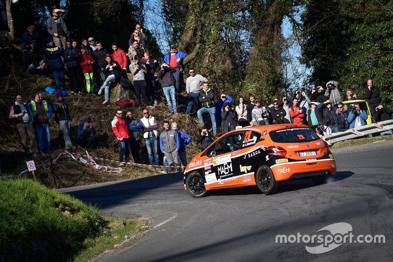 Davide Nicelli, Alessandro Mattioda, Peugeot 208 R2, La Superba
