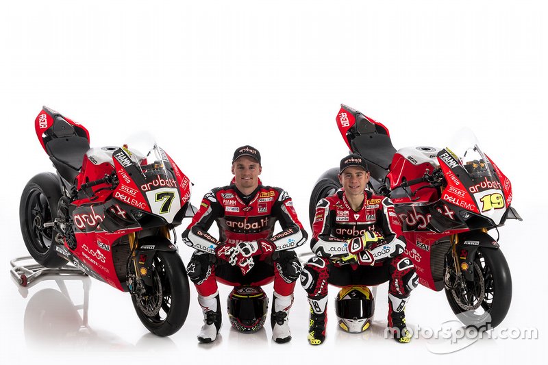 Chaz Davies, Aruba.it Racing-Ducati SBK Team, Alvaro Bautista, Aruba.it Racing-Ducati SBK Team