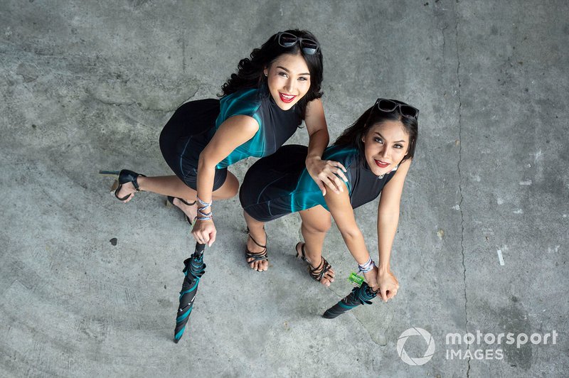 Chicas de la parrilla