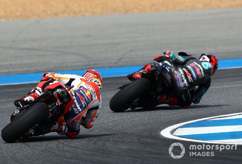 Fabio Quartararo, Petronas Yamaha SRT, Marc Marquez, Repsol Honda Team