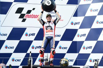 Podio: il vincitore della gara Marc Marquez, Repsol Honda Team