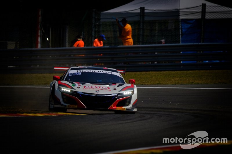 #30 Honda Team Motul Honda Acura NSX GT3 2019: Mario Farnbacher, Bertrand Baguette, Renger van der Zande