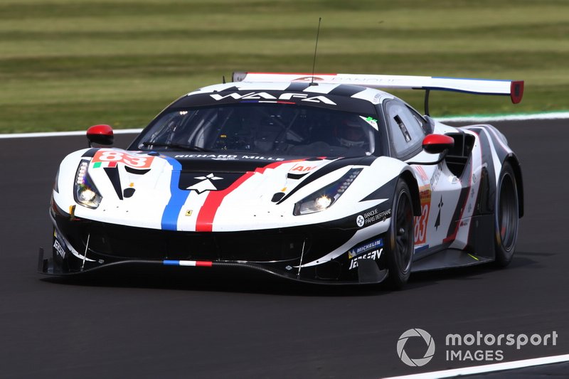#83 AF Corse Ferrari 488 GTE EVO, Francois Perrodo, Emmanuel Collard, Nicklas Nielsen