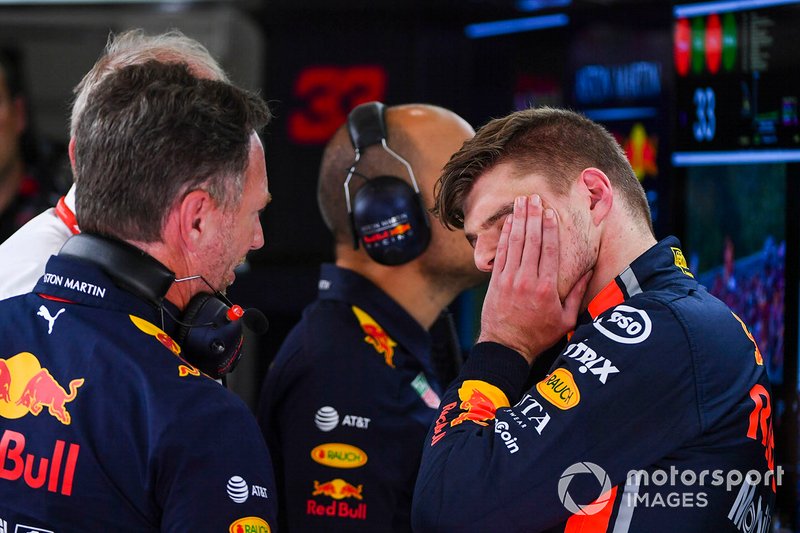 Christian Horner, Team Principal, Red Bull Racing, Max Verstappen, Red Bull Racing