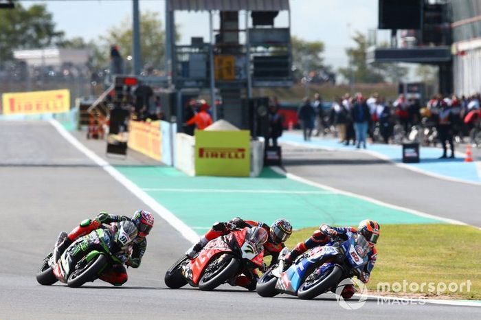 Michael van der Mark, Pata Yamaha, Chaz Davies, Aruba.it Racing-Ducati Team