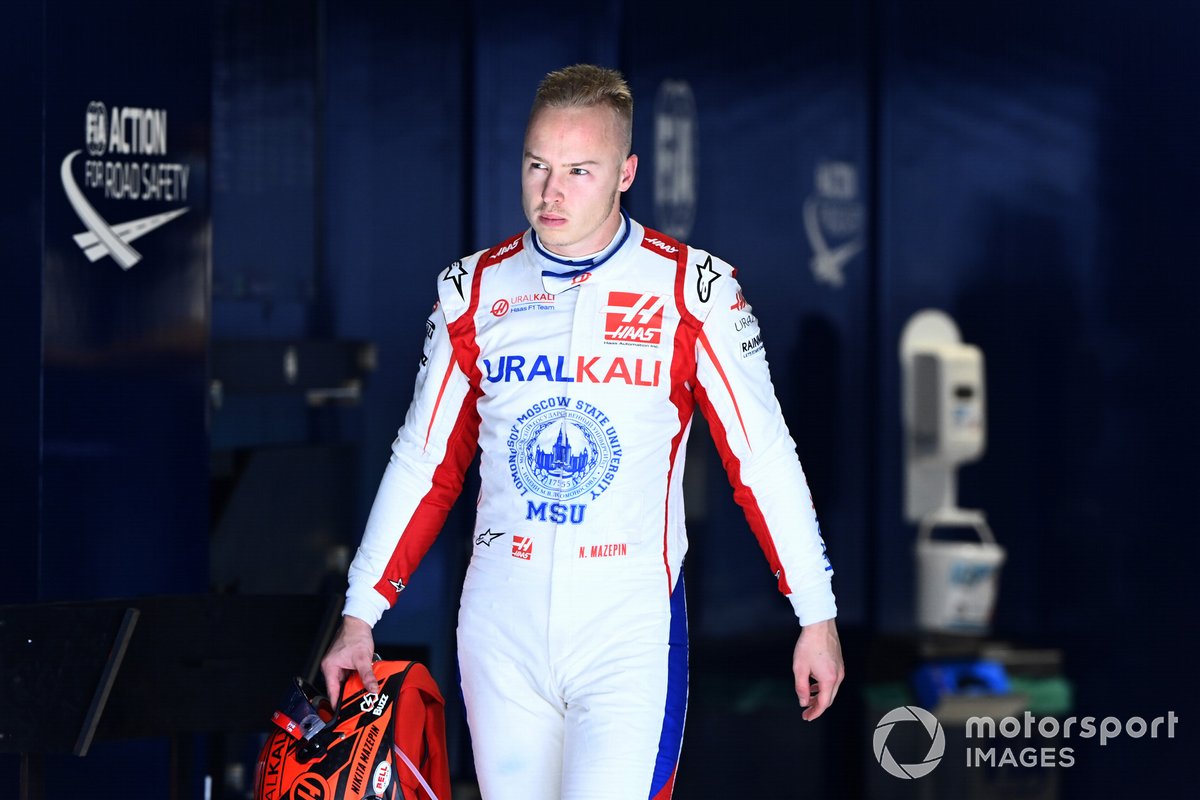 Nikita Mazepin, Haas F1