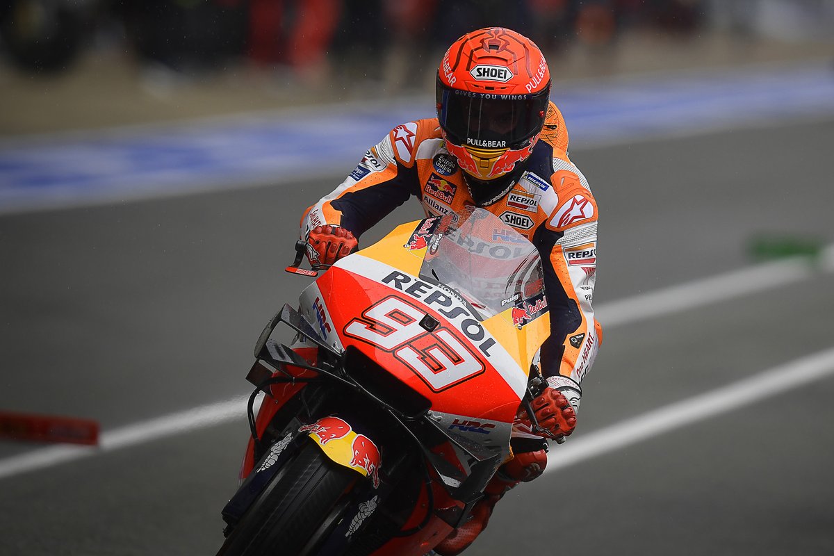 Marc Marquez, Repsol Honda Team in pitlane