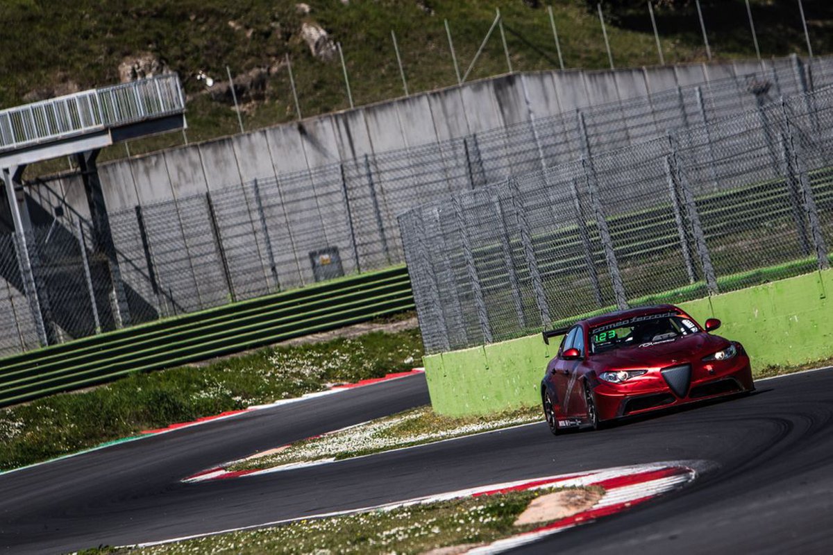 Stefano Coletti, Luca Filippi, Romeo Ferraris, Alfa Romeo Giulia ETCR