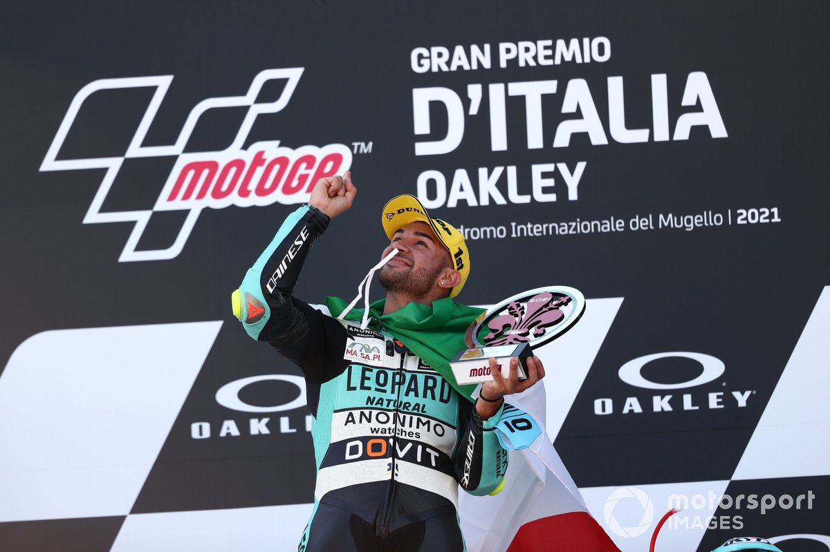 Ganador de la carrera Dennis Foggia, Leopard Racing