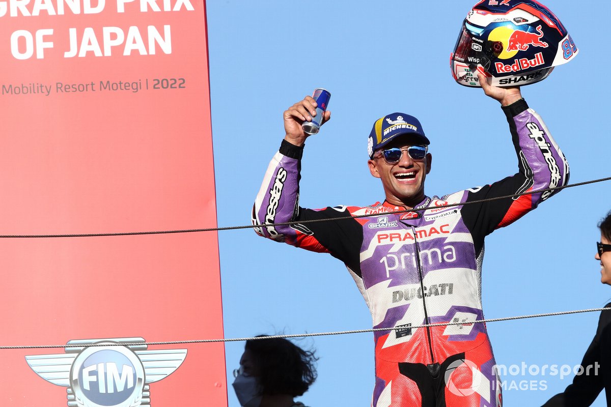 Podio: tercer lugar Jorge Martín, Pramac Racing