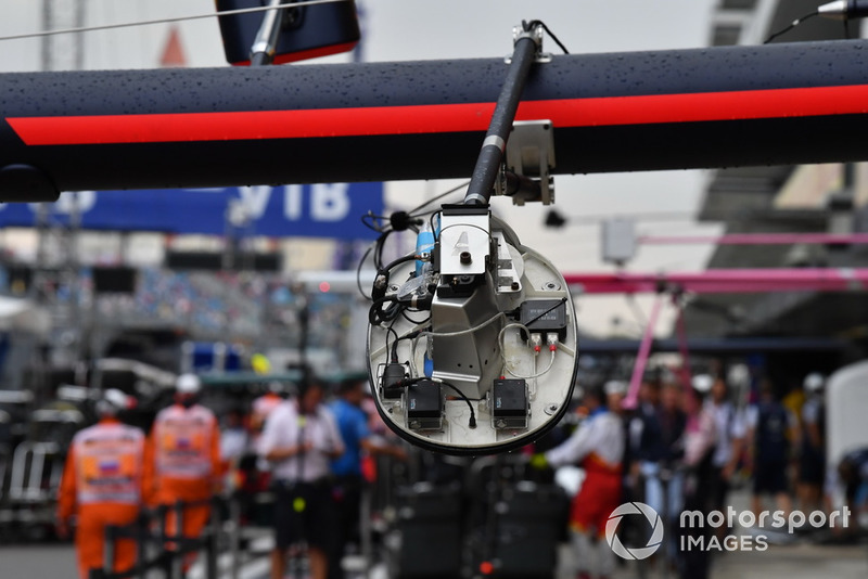 Lampu pit stop Red Bull Racing