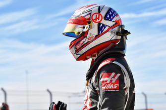 Kevin Magnussen, Haas F1 Team in parc ferme