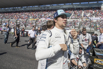 Lance Stroll, Williams Racing, on the grid