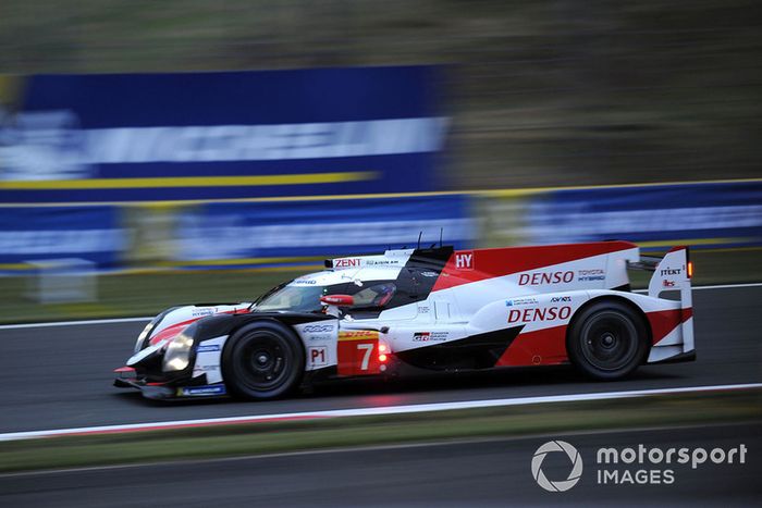#7 Toyota Gazoo Racing Toyota TS050: Mike Conway, Kamui Kobayashi, Jose Maria Lopez 