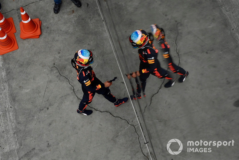 Daniel Ricciardo, Red Bull Racing in parc ferme